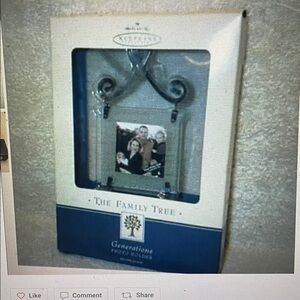 HALLMARK Generations Tree Ornament Picture ornament